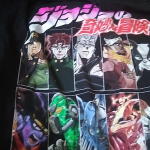 Jojo's bizarre adventure anime tee-shirt medium